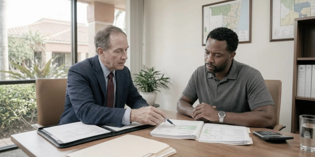 Reviewing financial records for suspected power of attorney misuse in Broward County