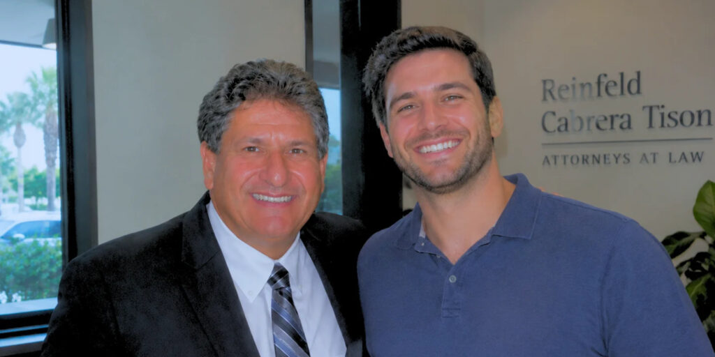 Attorney discussing ongoing estate planning and business succession strategies with a local man in Broward County.