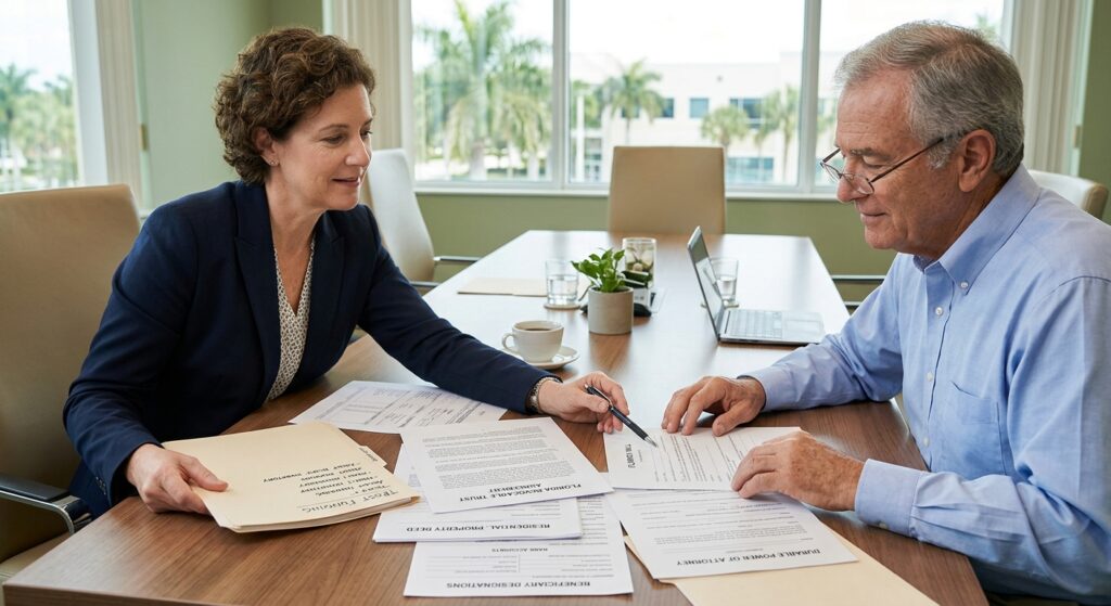 Florida revocable trust and estate assets being coordinated to avoid probate in Coral Springs

+
