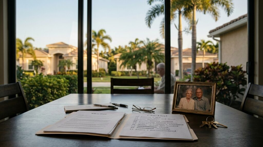 Florida probate and estate planning documents representing common probate myths