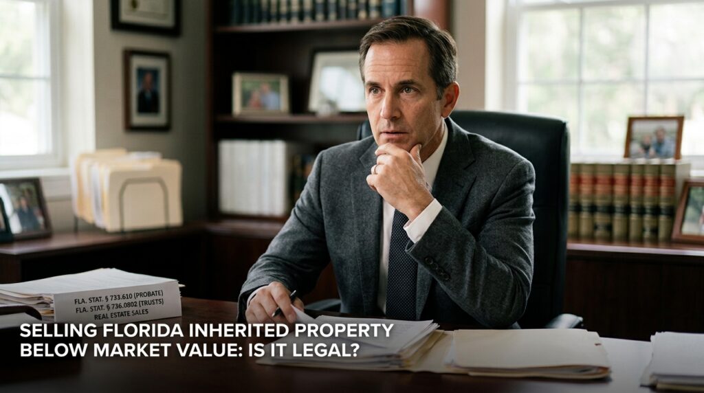 Can a Personal Representative Sell Florida Real Estate Below Market Value?