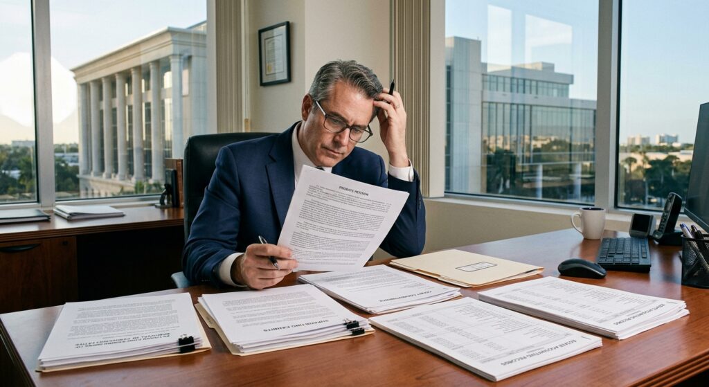 Petition to remove a personal representative in a Florida probate proceeding